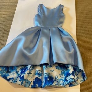 NEIMAN MARCUS ZOE LTD KIDS DRESS WITH ASYMMETRICAL HEM JUST REMARKABLE F…